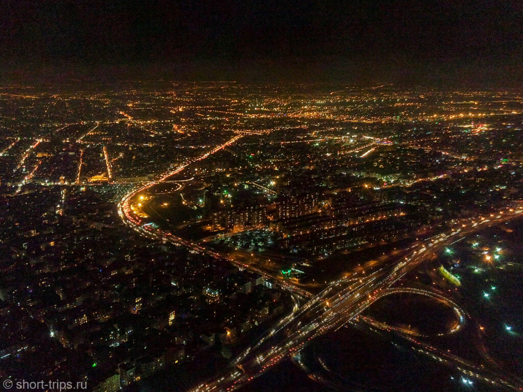 Tehran at night